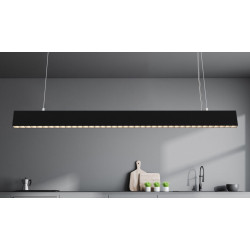 PAKABINAMAS LED šviestuvas POINT 40W JUODAS