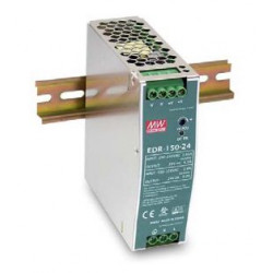 IMPULSINIS MAITINIMO ŠALTINIS TVIRTINAMAS ANT DIN BĖGIO 150W 24V