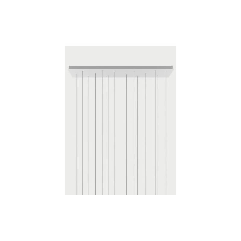 PAGRINDAS LODES ŠVIESTUVAMS 14 LIGHTS RECTANGULAR L140 BALTAS R05L14 1000