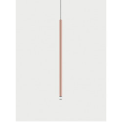 PAKABINAMAS LED ŠVIESTUVAS A TUBE NANO MEDIUM 3W ROŽINIO AUKSO SPALVOS