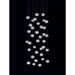 PAKABINAMAS LED ŠVIESTUVAS JEFFERSON MINI 3W SKAIDRUS | AUKSO SPALVOS kaina