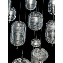 PAKABINAMAS LED ŠVIESTUVAS JEFFERSON MINI 3W SKAIDRUS | AUKSO SPALVOS skubiai
