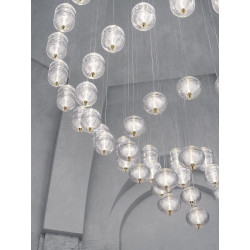 PAKABINAMAS LED ŠVIESTUVAS JEFFERSON SMALL 3W SKAIDRUS | JUODAS kaina