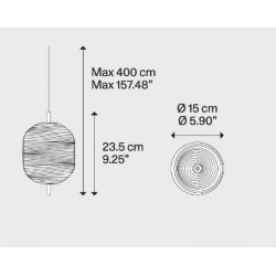 PAKABINAMAS LED ŠVIESTUVAS JEFFERSON SMALL 3W SKAIDRUS | JUODAS skubiai