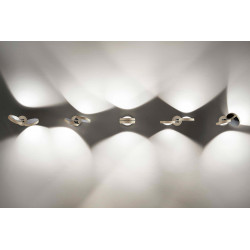 SIENINIS LED ŠVIESTUVAS NAUTILUS 24W BALTAS pristatymas