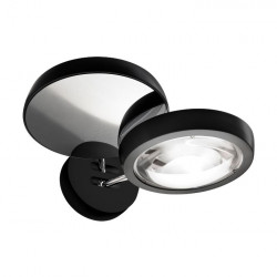 SIENINIS LED ŠVIESTUVAS NAUTILUS 24W JUODAS
