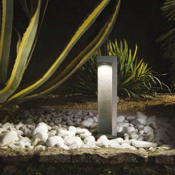 PASTATOMAS LED ŠVIESTUVAS TITANO 9W H74 PILKAS pigiau
