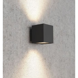 SIENINIS LED ŠVIESTUVAS XWALL 18W 4000K PILKAS kaina