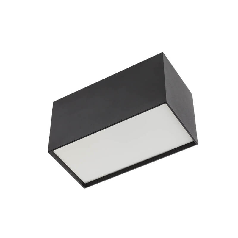 LUBINIS LED ŠVIESTUVAS ARELUX XSMOOTH 20W 3000K RECTANGULAR JUODAS SM02WW SWH