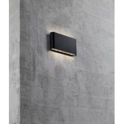 SIENINIS LED šviestuvas KINVER JUODAS 17,5 kaina