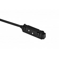Maitinimo antgalis L-CLICK.15 magnetinei sistemai Juodas