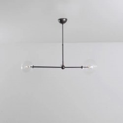 PAKABINAMAS ŠVIESTUVAS BALANCE 150X150 JUODAS kaina
