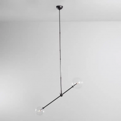 PAKABINAMAS ŠVIESTUVAS BALANCE 150X150 JUODAS pigiau