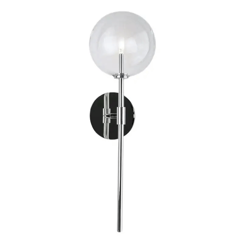 SIENINIS ŠVIESTUVAS SCHWUNG DAWN SINGLE NIKELIO SPALVOS B110 NICKEL