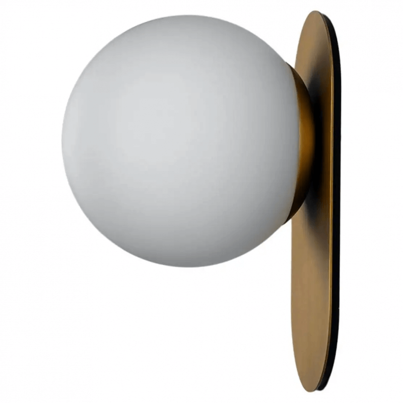SIENINIS ŠVIESTUVAS SCHWUNG ADRION H23 ŽALVARIO SPALVOS B651 BRASS