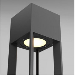 PASTATOMAS LED ŠVIESTUVAS XDOMUS 42W 4000K PILKAS kaina