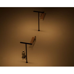 PASTATOMAS LED ŠVIESTUVAS XTORRE 80W 3000K PILKAS kaina