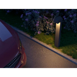 PASTATOMAS LED ŠVIESTUVAS XTORRE 10W 4000K PILKAS kaina