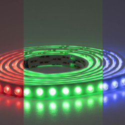 HERMETIŠKA LANKSTI LED JUOSTA XFLEX 20W 24V RGB IP67 25° 5M