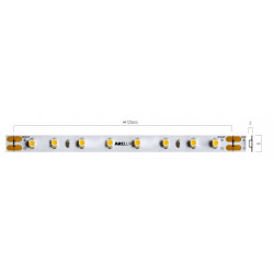 HERMETIŠKA LED JUOSTA XRIBO 6W 24V 4000K IP66 5M kaina