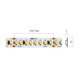 HERMETIŠKA LED JUOSTA XRIBO 18W 24V 4000K IP66 5M kaina