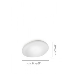 LUBINIS LED ŠVIESTUVAS NEOCHIC 1 L54 19W BALTAS skubiai