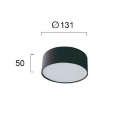 LUBINIS LED ŠVIESTUVAS JAXON 15W juodas