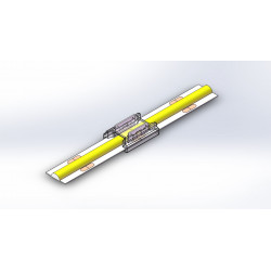 Tiesi LED juostos jungtis juosta su juosta 8mm internetu