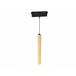 Pakabinamas šviestuvas L-CLICK.15 magnetinei sistemai ROLLER.15 7W aukso spalvos ZigBee internetu