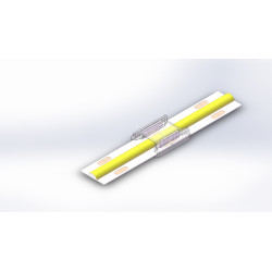 Tiesi LED juostos jungtis juosta su juosta 10mm pigiau