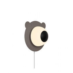 Sieninis šviestuvas BRUNA BEAR rudas