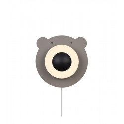 Sieninis šviestuvas BRUNA BEAR rudas kaina