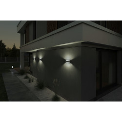 SIENINIS LED šviestuvas BISO LED EL 8W-W BALTAS IP54 pigiau