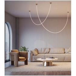 PAKABINAMAS LED ŠVIESTUVAS TAU 40W juodas kaina