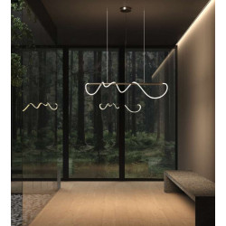 PAKABINAMAS LED ŠVIESTUVAS TAU 21W aukso spalvos pristatymas
