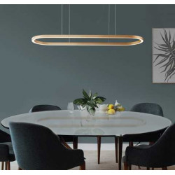 PAKABINAMAS LED ŠVIESTUVAS ELENA 150 60W aukso spalvos pigiau