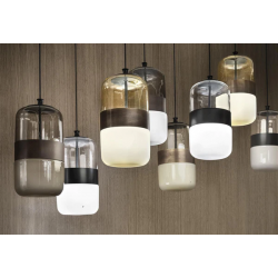 PAKABINAMAS LED ŠVIESTUVAS FUTURA D23 12W DŪMINTO STIKLO | RUDAS pristatymas