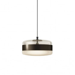 PAKABINAMAS LED ŠVIESTUVAS FUTURA D40 12W DŪMINTO STIKLO | RUDAS kaina
