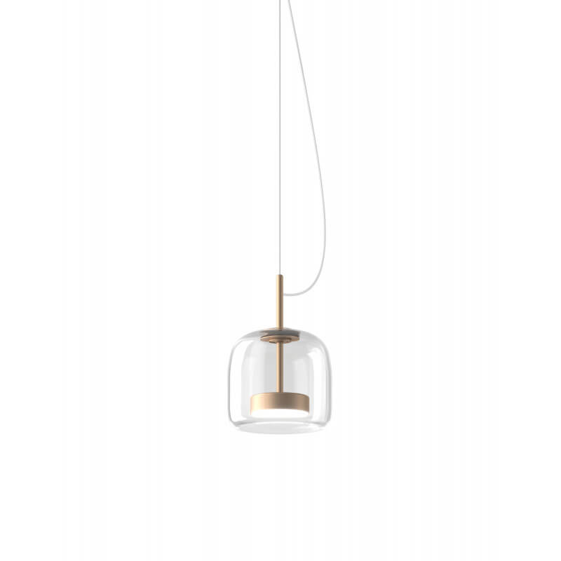 PAKABINAMAS LED ŠVIESTUVAS VISTOSI JUBE D26 13W SKAIDRUS | AUKSO SPALVOS JUBE SP 1 P CR/TR OS