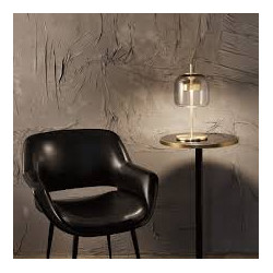 STALINIS LED ŠVIESTUVAS JUBE H55 13W RUDAS | AUKSO SPALVOS kaina