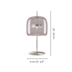 STALINIS LED ŠVIESTUVAS JUBE H55 13W RUDAS | AUKSO SPALVOS kaina