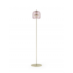PASTATOMAS LED ŠVIESTUVAS JUBE H150 13W ROŽINIS | AUKSO SPALVOS