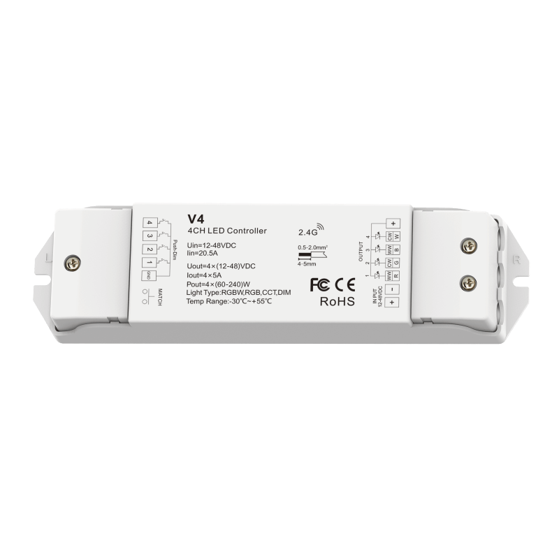 RGBW | RGB | CCT LED juostų imtuvas