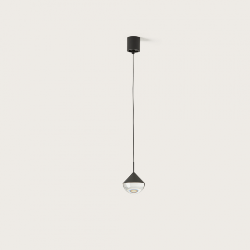 PAKABINAMAS LED ŠVIESTUVAS AROMAS NINO 7W JUODAS C1275/NEG