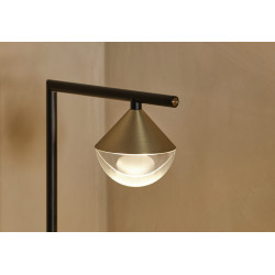 STALINIS LED ŠVIESTUVAS NINO 7W JUODAS | ŽALVARIO SPALVOS kaina