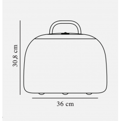 Nešiojamas įkraunamas LED šviestuvas Kettle 36 raudonas internetu