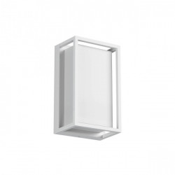 SIENINIS LED ŠVIESTUVAS QUADRIS 12W BALTAS