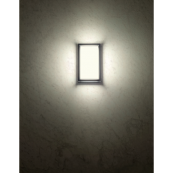 SIENINIS LED ŠVIESTUVAS QUADRIS 12W BALTAS kaina