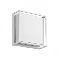 SIENINIS | LUBINIS LED ŠVIESTUVAS QUADRIS 20W BALTAS