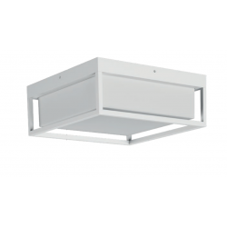 SIENINIS | LUBINIS LED ŠVIESTUVAS QUADRIS 20W BALTAS kaina